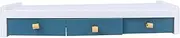 1Pc Desktop Elevated Shelf for Computer Durable Storage Stand for Keyboard Sundries Stylish Office Riser for Home School Workspace Organization