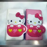 現貨出清～ 韓國正版 IPHONE 6/6S HELLO KITTY 杯子磁性卡層皮套 賠本出清