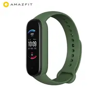 在飛比找蝦皮購物優惠-【Amazfit】Band 5健康心率智能運動手環-橄欖綠(