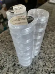Stackable Clear Storage Containers - 6 pack - Everything Mary - 1.5"