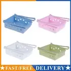 Drawer Refrigerator Storage Box Rack Shelf Holder Slide Fridge Organizer AU
