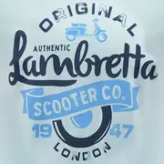 Lambretta Mens Scooter Big & Tall T-Shirt