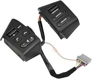 Vuzmode Car Cruise Control Button, for NISSAN, for LIVINA 2007 2008 2009 2010, for TIIDA, for SYLPHY Car Styling Buttons Steering Wheel Control Buttons With Red Backlight Steering Wheel Control Switch