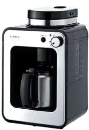 Aucsale Fully Automatic Coffee Maker Siroca Crossline Stainless Server Black F/S