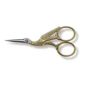 Victorinox High Quality Gold Plated Stork Embroidery Scissors 16cm Silver