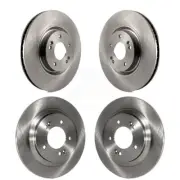 Front Rear Disc Brake Rotors Kit For Kia Optima Hyundai Sonata Cadenza Azera (for: Hyundai)