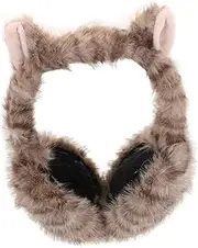 [CALLARON] Winter Ear Muffs for Plush Cartoon Design Ear Warmers for Boys Lightweight Cold Protection Soft Insulation for Winter Activities