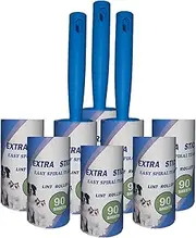 Lint Roller for Pet Hair, 720 Sheets Lint Remover for Pet Hair Remover - 8 Pack Value Pack for Clothes, Furniture, Carpet (720)