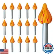 15-Pack Inflatable Torch Fun Torch Inflates - Perfect Olympic Decorations for