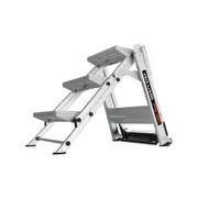 Little Giant 150kg Aluminium Safety Step 3 without Bar Single Side Stepladder