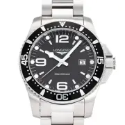 Longines Hydroconquest L3.840.4.56.6 Black Dial New Watch Men