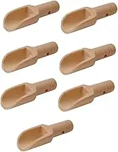 HOLIDYOYO Wooden Bath Salt Spoons Lightweight and Compact Kitchen Tools for Easy Serving of Milk and Spices