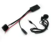 6000CD Bluetooth Audio AUX Adapter Calling Handsfree Microphone Cable Ford focus