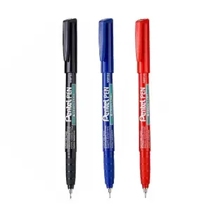 【Pentel 飛龍】極細環保油性筆0.6mm