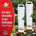 Chicken / Poultry Drinker- Feeder & Waterer Sets Available / Two Drinkers 4 Cups