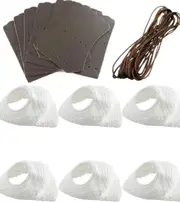 Pool Snooker Billiard Table Deluxe Empire Rail White Pocket Nets & Brown Leather Set