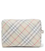 [Burberry Kids] Burberry Kids Burberry Check changing pad and pouch set One Size beige