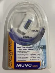 Creative MuVo Micro N200 256 MB MP3 Player White Sealed New