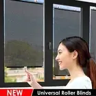 Car Windshield Sun Shade Roller Visor Retractable UV Heat Blocker Window Cover