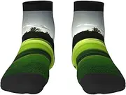 [EdWal] Green Golf Course print Men's Moisture Control Crew Socks Socks For Men and Women Gifts For Golf, Hunting, Camping