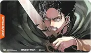 UniVersus Attack on Titan: Battle for Humanity - Eren Yeager Playmat - 24 x 14 Neoprene Mat, Tabletop Card Game Accessory, UVS Games, Licensed