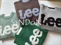 在飛比找Yahoo奇摩拍賣-7-11運費0元優惠優惠-SaNDoN x『LEE』韓國限定販售 隨時斷貨 立體LOG