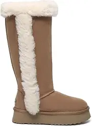 [EVERAU] Tall Kazzi | Cow Suede Upper - Women - UGG Boots