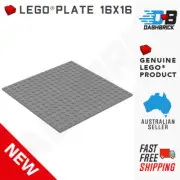 Genuine LEGO Plates 16 x 16 - Dark Bluish/Stone Grey [91405] BRAND NEW