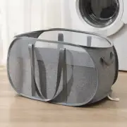 Collapsible Clothes Storage Basket Lightweight Hamper Folding Laundry Hamper