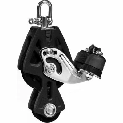 Lewmar Synchro Fiddle block with Cam 60mm - BLACK