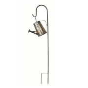 Solar Kettle Lamp Outdoor Hanging Watering Can Light IP64 Waterproof SejXH