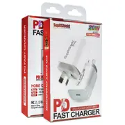 SupRShield 20W SAA Certified PD USB Type C Fast Charging AU Wall Plug Charger Adapter