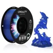 Creality PETG Filament 1.75mm Clear Blue, 3D Printer Filament No-Tangling, St...