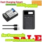 3000mAh Battery + Charger for Panasonic Lumix DC-GH5 Wi-Fi 4K HD Digital Camera