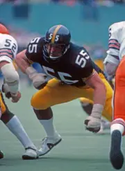 Offensive Lineman Jon Kolb Of The Pittsburgh Steelers Nfl 1978 OLD PHOTO 3
