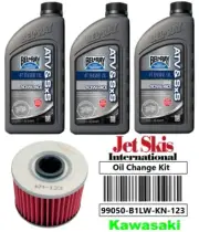 Bel Ray Oil Change Tune Up Kit for Kawasaki Bayou KLF 220 250 300 KSF 250 Mojave