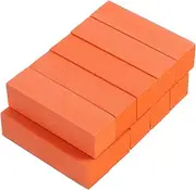 10pcs Dual Side Block Nail File Sponge Nail Buffing Blocks for Manicure and for Makeup Bag and Handbag