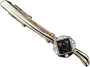[HAMKVBPR] Men's Tie Clips Men's Tie Clip Business Wedding Simple Pin Suit Clip for Business Wedding