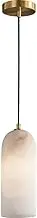 CJLWSLCO All Copper Modern Long Pendant Pendant Light Bedroom Living Room Dining Room Bedside Decorative Hanging Lamp LEDE14 Light Source Chandeliers Modern Simple Home Lighting Fixtures Indoor Adjust