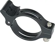 FMHXG Road Bike Bicycle Front derailleur clamp Ring 31.8mm Front Chainstay Clamp Adapter Holder Straight Locking Adjustable Derailleur Adaptor Clip for Brazed Front Chainstay Transmission Clamp Black