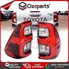 Pair LH+RH Tail Light Rear Lamp LED For Toyota Hilux Ute 20~On SR5 Rogue Rugged