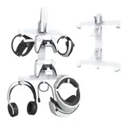Wall Storage Bracket For Ps5 Vr2 Helmet / Headset / Handle / Remote Control - White