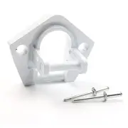 Aluminum Awning for Sunchaser II Replacement Part Bottom Foot Soild White