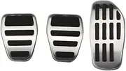 CHPGKGVNVT Gas Fuel Brake Pedal Pads Cover at MT for Nissan Qashqai J11 2014-2021 X-Trail Rogue T32 Sentra SR 2021 Kicks Altima 2019 Micra Pedals(MT Pedal)