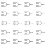 20pcs Curtain Glider Hook Wall Mount Curtain Track Curtain Rail