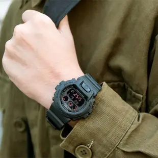 【CASIO 卡西歐】G-SHOCK 軍事風格強悍運動腕錶(黑-DW-6900MS-1)