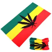 REGGAE MARIJUANA LEAF SEAMLESS BANDANA WRAP bandanna hat mask head band BW8