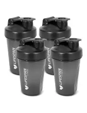 [Lifespan Fitness] Shaker Pack of 4 Bottle 500ml in Black