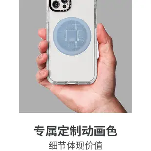 搞怪蝙蝠俠magsafe手機殼適用於蘋果13pro透明磁吸iphone13ProMax黑白漫畫蘋果12雙層保護手機12m