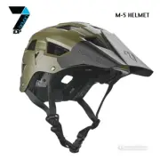 7iDP M5 MTB Mountain Bike Helmet : ARMY GREEN - NEW iN BOX!